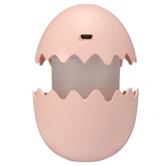 100ML Mini USB Desktop Egg Humidifier with LED Night Light Seven Color Portable Cool Mist Humidifier Air Humidifierfor for Car Vehicle Office 100ML Mini USB Desktop Egg Humidifier with LED Night Light Seven Color Portable Cool Mist Humidifier Air Humidifierfor for Car Vehicle Office