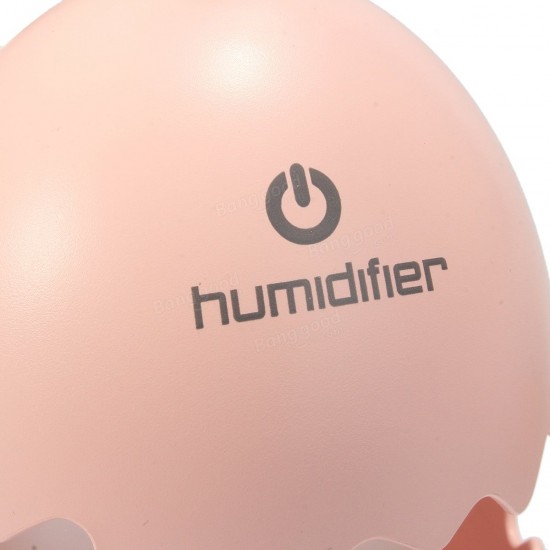 100ML Mini USB Desktop Egg Humidifier with LED Night Light Seven Color Portable Cool Mist Humidifier Air Humidifierfor for Car Vehicle Office 100ML Mini USB Desktop Egg Humidifier with LED Night Light Seven Color Portable Cool Mist Humidifier Air Humidifierfor for Car Vehicle Office