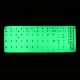 Fluorescent Keyboard Cover Stickers Luminous Waterproof Keyboard Protective Film for Laptop Desktop PC