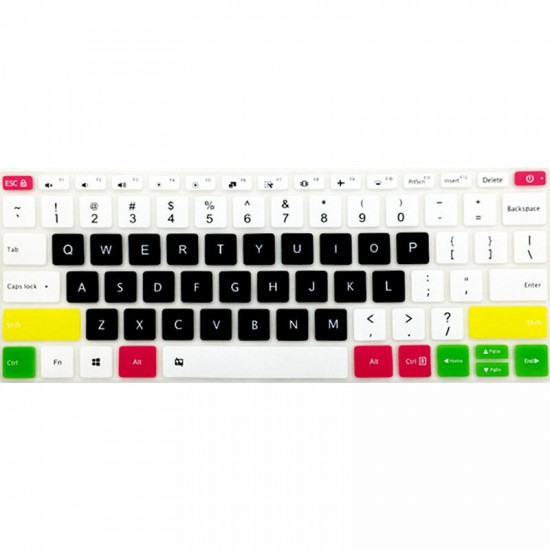 Multicolor Silicone Keyboard Cover For AIr Laptop 12.5 inch 13.3 inch 15.6 inch Notebook Pro