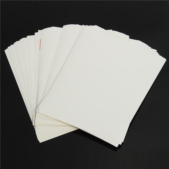 100pcs A4 White Self Adhesive Sticker Paper Sheet Label Laser Inkjet Print