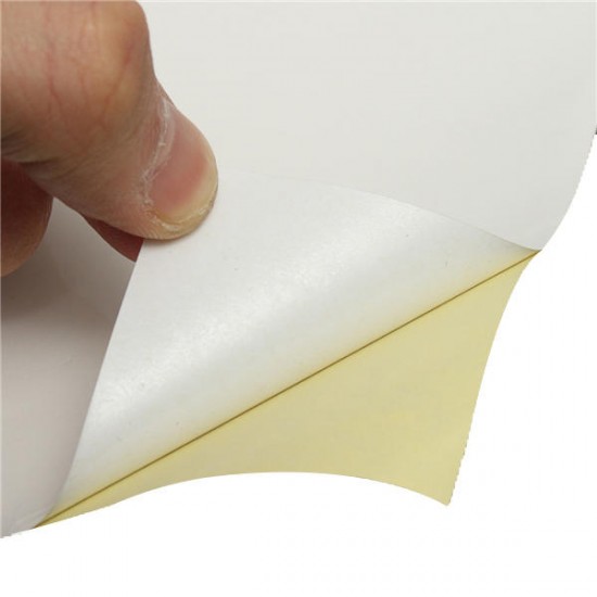 100pcs A4 White Self Adhesive Sticker Paper Sheet Label Laser Inkjet Print 100pcs A4 White Self Adhesive Sticker Paper Sheet Label Laser Inkjet Print
