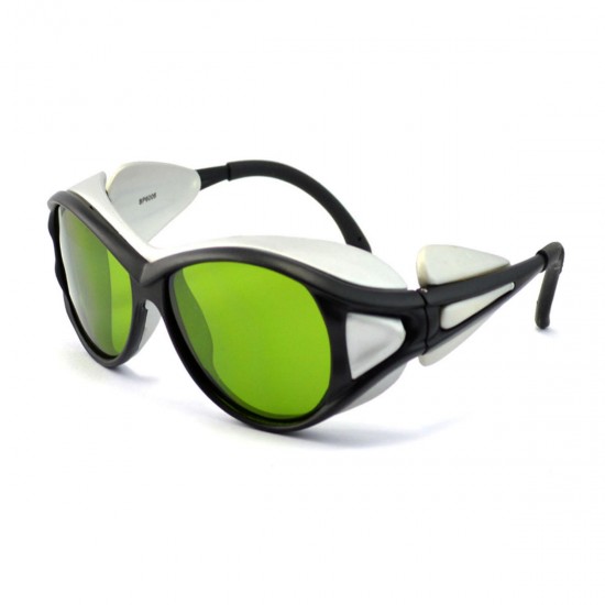 1064nm OD5+ PC Laser Safety Glasses Eyewear Laser Protective Goggles w/ Case Eye Protection 1064nm Wavelength