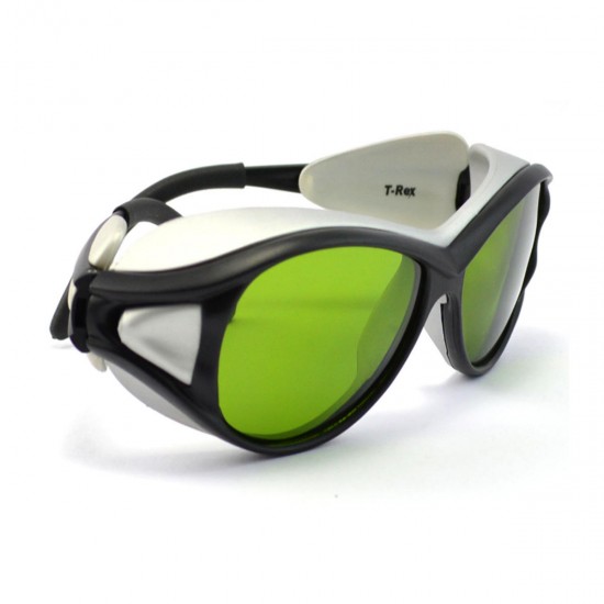 1064nm OD5+ PC Laser Safety Glasses Eyewear Laser Protective Goggles w/ Case Eye Protection 1064nm Wavelength