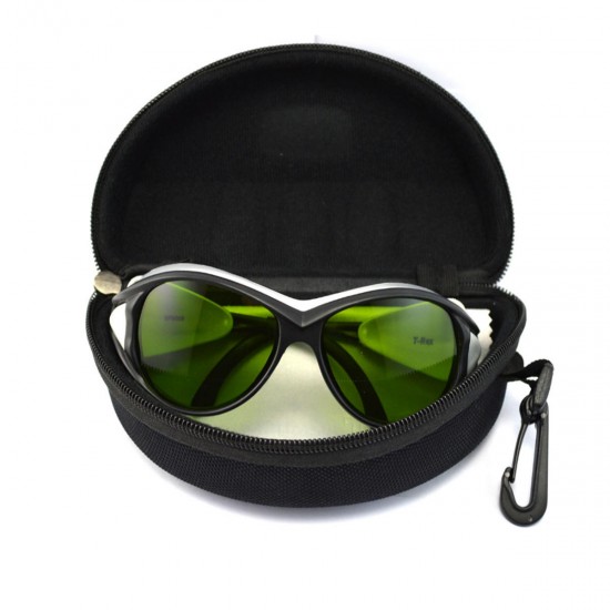 1064nm OD5+ PC Laser Safety Glasses Eyewear Laser Protective Goggles w/ Case Eye Protection 1064nm Wavelength