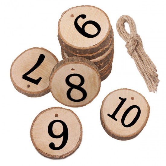 10Pcs/Lot Laser Engraving Wooden Number Hanging Table Cards Wedding Party Decor Reception Pendant 10Pcs/Lot Laser Engraving Wooden Number Hanging Table Cards Wedding Party Decor Reception Pendant