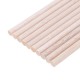 10Pcs/Set 8x200mm Round Balsa Wood Wooden Stick Natural Dowel Unfinished Rods for DIY Crafts Airplane Model