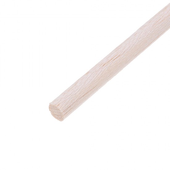 10Pcs/Set 8x200mm Round Balsa Wood Wooden Stick Natural Dowel Unfinished Rods for DIY Crafts Airplane Model