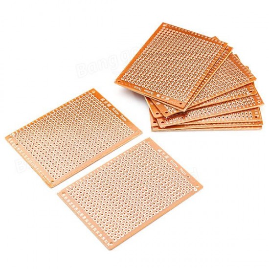 10pcs Blank PCB Breadboard Universal DIY Phototype Board Single Side