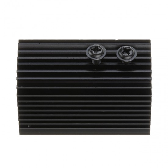 12mm Aluminum Heat Sink Groove Fixed Radiator Seat for Laser Module Parts Cooling Mount Holder