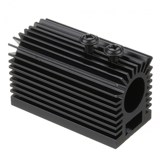 12mm Aluminum Heat Sink Groove Fixed Radiator Seat for Laser Module Parts Cooling Mount Holder