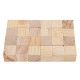 1.5/2/3/4cm Pine Wood Square Block Natural Soild Wooden Cube Crafts DIY Puzzle Making Woodworking