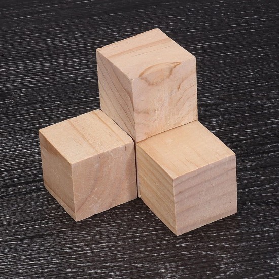 1.5/2/3/4cm Pine Wood Square Block Natural Soild Wooden Cube Crafts DIY Puzzle Making Woodworking 1.5/2/3/4cm Pine Wood Square Block Natural Soild Wooden Cube Crafts DIY Puzzle Making Woodworking