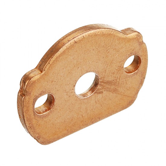 24x18.5x2mm 5.6mm TO-18 Red Copper Heat Sink Cooling Fin For Laser Diode With 3.2mm Installation Hole 24x18.5x2mm 5.6mm TO-18 Red Copper Heat Sink Cooling Fin For Laser Diode With 3.2mm Installation Hole
