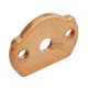 24x18.5x2mm 5.6mm TO-18 Red Copper Heat Sink Cooling Fin For Laser Diode With 3.2mm Installation Hole 24x18.5x2mm 5.6mm TO-18 Red Copper Heat Sink Cooling Fin For Laser Diode With 3.2mm Installation Hole
