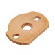 24x18.5x2mm 5.6mm TO-18 Red Copper Heat Sink Cooling Fin For Laser Diode With 3.2mm Installation Hole 24x18.5x2mm 5.6mm TO-18 Red Copper Heat Sink Cooling Fin For Laser Diode With 3.2mm Installation Hole