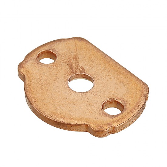 24x18.5x2mm 5.6mm TO-18 Red Copper Heat Sink Cooling Fin For Laser Diode With 3.2mm Installation Hole 24x18.5x2mm 5.6mm TO-18 Red Copper Heat Sink Cooling Fin For Laser Diode With 3.2mm Installation Hole