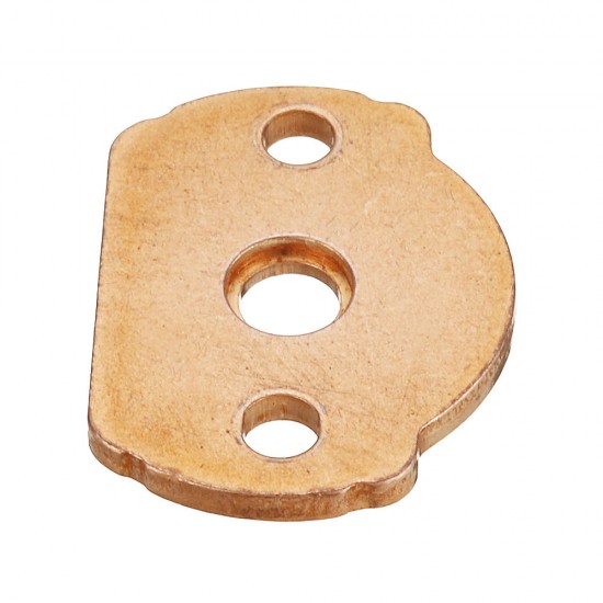 24x18.5x2mm 5.6mm TO-18 Red Copper Heat Sink Cooling Fin For Laser Diode With 3.2mm Installation Hole 24x18.5x2mm 5.6mm TO-18 Red Copper Heat Sink Cooling Fin For Laser Diode With 3.2mm Installation Hole