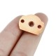 24x18.5x2mm 5.6mm TO-18 Red Copper Heat Sink Cooling Fin For Laser Diode With 3.2mm Installation Hole 24x18.5x2mm 5.6mm TO-18 Red Copper Heat Sink Cooling Fin For Laser Diode With 3.2mm Installation Hole