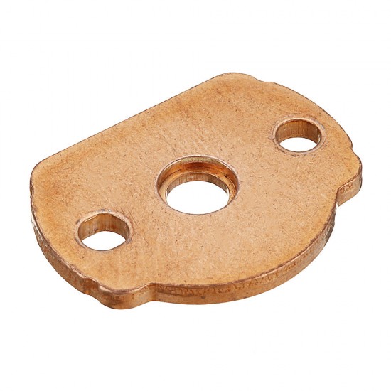 24x18.5x2mm 5.6mm TO-18 Red Copper Heat Sink Cooling Fin For Laser Diode With 3.2mm Installation Hole 24x18.5x2mm 5.6mm TO-18 Red Copper Heat Sink Cooling Fin For Laser Diode With 3.2mm Installation Hole