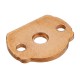24x18.5x2mm 5.6mm TO-18 Red Copper Heat Sink Cooling Fin For Laser Diode With 3.2mm Installation Hole 24x18.5x2mm 5.6mm TO-18 Red Copper Heat Sink Cooling Fin For Laser Diode With 3.2mm Installation Hole