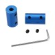2Pcs 5mm-8mm Sky Blue Aluminum Alloy Shaft Coupler Stepper Motor & Lead Screw Coupling Connector 2Pcs 5mm-8mm Sky Blue Aluminum Alloy Shaft Coupler Stepper Motor & Lead Screw Coupling Connector