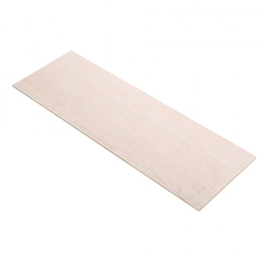 310x100mm 5Pcs Balsa Wood Sheet 7 Thickness Light Wooden Plate for DIY Airplane Boat House Ship Model