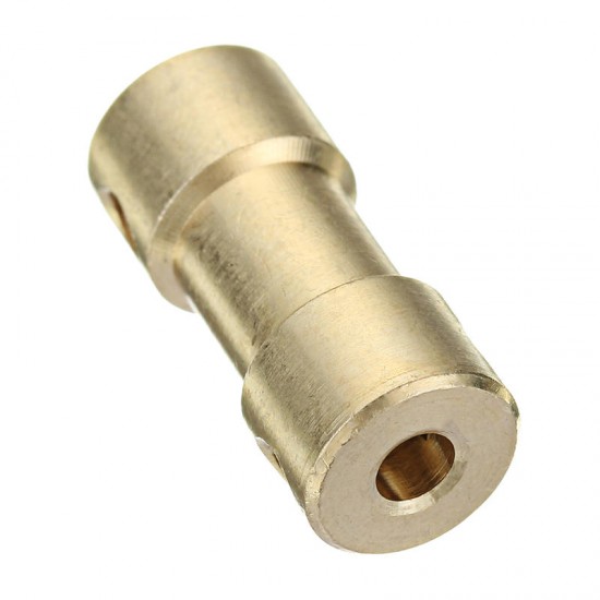 3.17mm-3.17mm Brass Coupler Spindle Motor Shaft Coupling Connector for EleksMill Engraver CNC Router