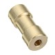 3.17mm-3.17mm Brass Coupler Spindle Motor Shaft Coupling Connector for EleksMill Engraver CNC Router 3.17mm-3.17mm Brass Coupler Spindle Motor Shaft Coupling Connector for EleksMill Engraver CNC Router