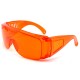 445nm Blue-violet Laser Protective Goggles OD4+ 200-540nm Eye Protection Safety Glasses Orange