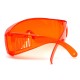 445nm Blue-violet Laser Protective Goggles OD4+ 200-540nm Eye Protection Safety Glasses Orange