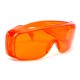 445nm Blue-violet Laser Protective Goggles OD4+ 200-540nm Eye Protection Safety Glasses Orange 445nm Blue-violet Laser Protective Goggles OD4+ 200-540nm Eye Protection Safety Glasses Orange