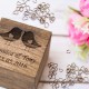50Pcs Rustic Laser Engraving Wooden Hollow Love Heart Crafts DIY Wedding Table Scatter Confetti Vintage Decorations
