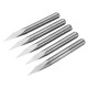 5Pcs Pyramid Engraving Drill Bit 3.175mm Shank 25 Degree 0.1mm Tip for EleksMill Engraver CNC Router 5Pcs Pyramid Engraving Drill Bit 3.175mm Shank 25 Degree 0.1mm Tip for EleksMill Engraver CNC Router