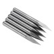 5Pcs Pyramid Engraving Drill Bit 3.175mm Shank 25 Degree 0.1mm Tip for EleksMill Engraver CNC Router 5Pcs Pyramid Engraving Drill Bit 3.175mm Shank 25 Degree 0.1mm Tip for EleksMill Engraver CNC Router