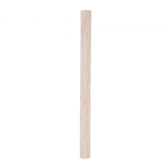 5Pcs/Set 10x10x200mm Square Balsa Wood Bar Wooden Sticks Strips Natural Dowel Unfinished Rods for DIY Crafts Airplane Model