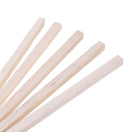 5Pcs/Set 10x10x200mm Square Balsa Wood Bar Wooden Sticks Strips Natural Dowel Unfinished Rods for DIY Crafts Airplane Model 5Pcs/Set 10x10x200mm Square Balsa Wood Bar Wooden Sticks Strips Natural Dowel Unfinished Rods for DIY Crafts Airplane Model