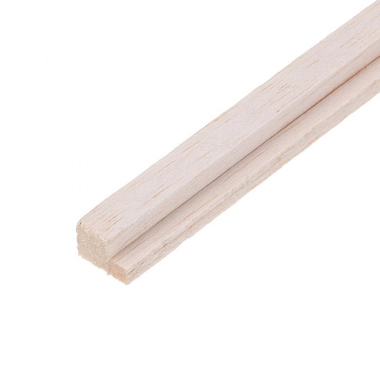 5Pcs/Set 250mm Square Balsa Wood Wooden Stick Natural Dowel Unfinished Rods for DIY Crafts Airplane Model 5Pcs/Set 250mm Square Balsa Wood Wooden Stick Natural Dowel Unfinished Rods for DIY Crafts Airplane Model