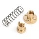 5pcs T8 Anti-Backlash Spring Loaded Nut Adjustable 2mm/4mm/8mm For Threaded Rod Lead Screws 3D Printer Accessories 5pcs T8 Anti-Backlash Spring Loaded Nut Adjustable 2mm/4mm/8mm For Threaded Rod Lead Screws 3D Printer Accessories