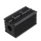 62x32x32mm 12mm Aluminum Heat Sink Groove Fixed Radiator Seat for 12mm Laser Diode Module