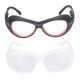 780-850nm Single Layer Laser Safety Glasses Eyewear Anti-Laser Protective Goggles w/ Case Eye Protection 808nm Wavelength 780-850nm Single Layer Laser Safety Glasses Eyewear Anti-Laser Protective Goggles w/ Case Eye Protection 808nm Wavelength