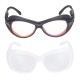 780-850nm Single Layer Laser Safety Glasses Eyewear Anti-Laser Protective Goggles w/ Case Eye Protection 808nm Wavelength