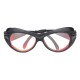 780-850nm Single Layer Laser Safety Glasses Eyewear Anti-Laser Protective Goggles w/ Case Eye Protection 808nm Wavelength