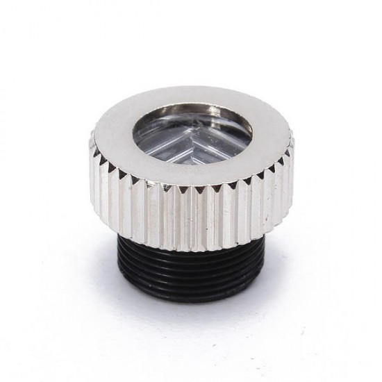 Cross Line Acrylic Laser Lens With Metal Cap For 12mm Laser Module