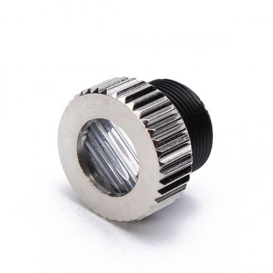 Cross Line Acrylic Laser Lens With Metal Cap For 12mm Laser Module