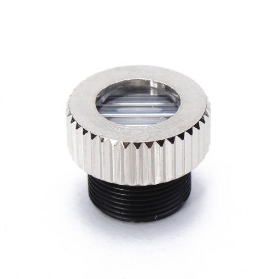 Cross Line Acrylic Laser Lens With Metal Cap For 12mm Laser Module