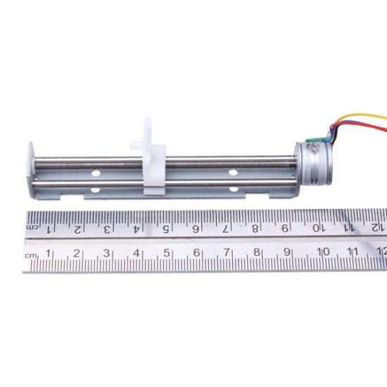 DC 4-9V Drive Stepper Motor Screw With Nut Slider 2 Phase 4 Wire