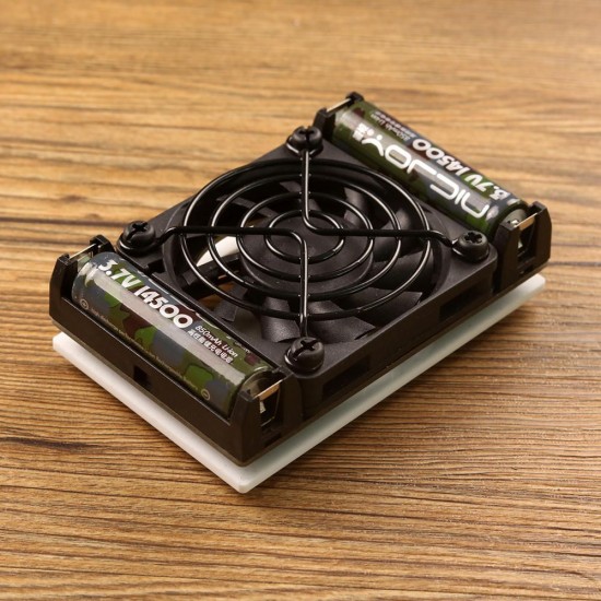 Cooler Muffin Fan Module Cooling System Battery-Powered Kit for DIY Cooling Ventilation Exhaust Project Cooler Muffin Fan Module Cooling System Battery-Powered Kit for DIY Cooling Ventilation Exhaust Project