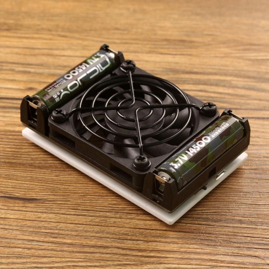 Cooler Muffin Fan Module Cooling System Battery-Powered Kit for DIY Cooling Ventilation Exhaust Project Cooler Muffin Fan Module Cooling System Battery-Powered Kit for DIY Cooling Ventilation Exhaust Project
