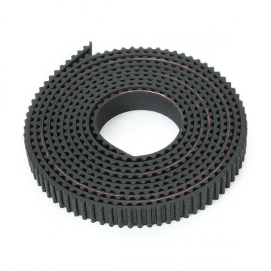 1m Conveyor Timing Belt 2GT-6mm MXL-6mm Bubber Opening Belt for Laser Engraving Machine